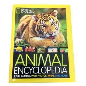 National Geographic Animal Encyclopedia 2500 Animals with pictures, Maps More